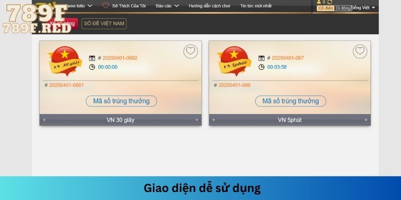 Giao diện được thiết kế đẹp mắt với hình ảnh trực quan sinh động