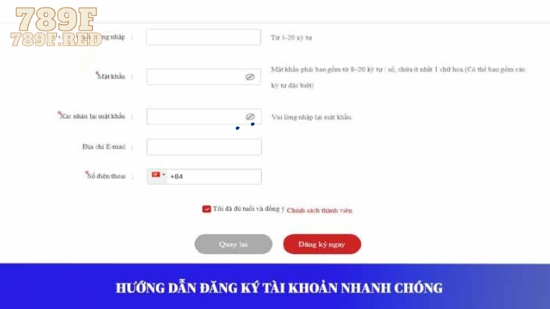 Hướng dẫn đăng ký tài khoản nhanh chóng