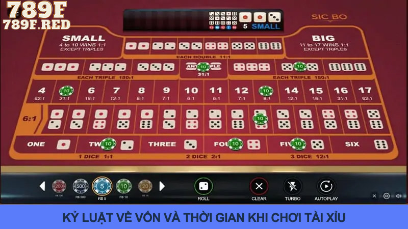 Kỷ luật khi chơi tài xỉu 789F