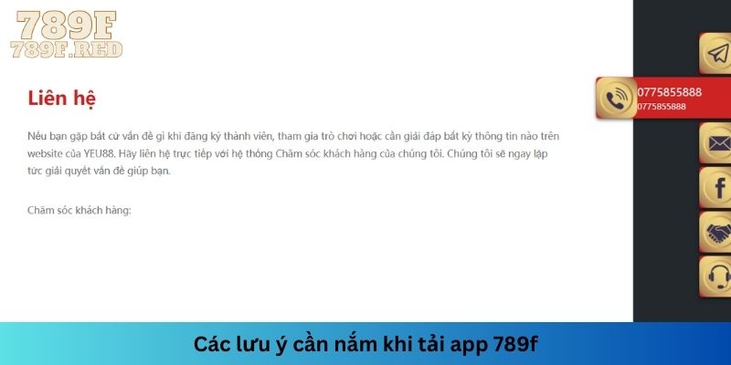 Liên hệ đội ngũ chăm sóc khách hàng nếu có bất cứ trở ngại nào khi tải ứng dụng