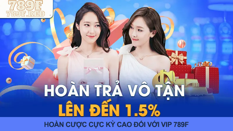 Quyền lợi hoàn cược khi tham gia VIP 789F