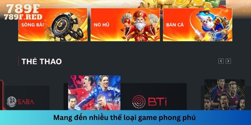 Đơn vị mang đến nhiều siêu phẩm phong phú, đa dạng cho người chơi khám phá